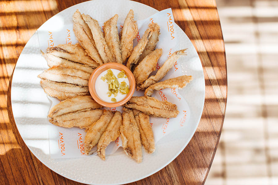 Boquerones fritos Imagen de boquerones fritos